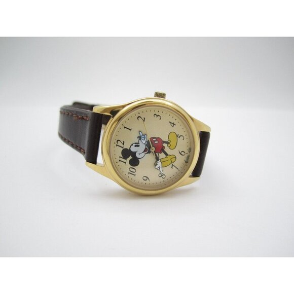 Women Disney Store Mickey Mouse Quartz WR Analog 26mm Watch (H912) "New Battery" - Picture 7 of 9
